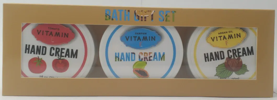 OEM & ODM Supplier Wholesale Vitamin E Bath Kit Set Hand Cream