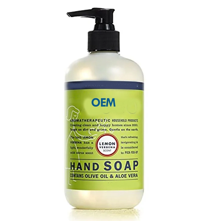 OEM Private Label Natural Organic Matcha Moisturizing Fragrance Foaming Gel Liquid Soap Hand Wash