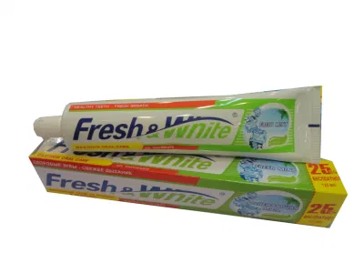 Miglior dentifricio sbiancante al fluoro senza perossido OEM con etichetta privata 2018